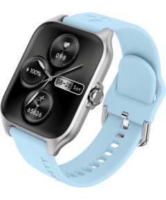 Garett Smartwatch GRC Activity 2 Silver matt / AMOLED / 100 sports modes / SOS function / Bluetooth Viedpulkstenis