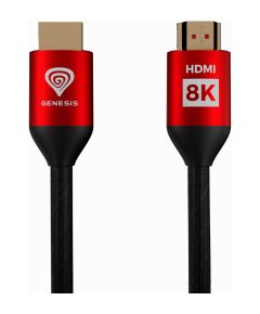 Kabelis Genesis HDMI Male - HDMI Male 3m 8K  XBOX X / S Red