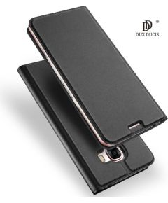 Dux Ducis Premium Magnet Case Grāmatveida Maks Telefonam Huawei Mate 20 Lite Pelēks
