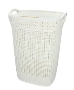 Curver Veļas kaste Knit 57L 45x34x61cm balta