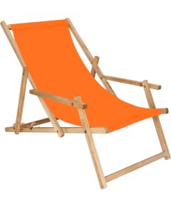 Impregnēts krēsls ar roku balstiem Springos DC006 OXFORD08 oranžs
