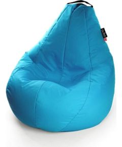 Qubo Comfort 120 Wave Blue Pop Augstas kvalitātes krēsls Bean Bag