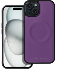 Roar Mag Morning silikona aizsargapvalks Apple iPhone 15 Pro Max violets