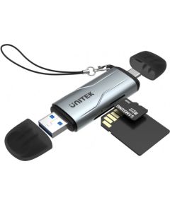UNITEK CARD READER SD/MICROSD USB-A 5 GBPS/USB-C