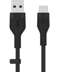 Belkin BOOST↑CHARGE Flex USB cable 3 m USB 2.0 USB A USB C Black