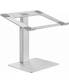 Gembird NBS-D1-02 Height adjustable notebook riser stand, silver