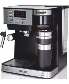 Haeger CM-145.008A Multi Coffee Эспрессо и кофеварка с фильтром 1450 W