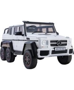 Lean Cars Battery Car Mercedes G63 6x4 24V White