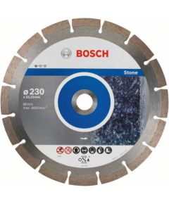 Dimanta griešanas disks Bosch Standard for Stone 2608603238; 230x22,23 mm; 10 gab.