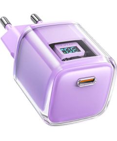 Wall charger Acefast A53 Sparkling series PD 30W GaN (purple) Зарядные устройства