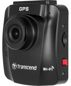 Videoreģistrators Transcend DrivePro 230Q Data Privacy, dashcam (black, suction cup)