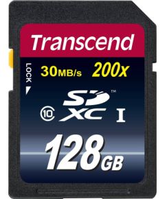 Transcend 200x SDXC 128 GB Class 10  (TS128GSDXC10)