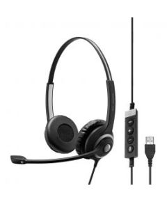 EPOS SENNHEISER SC 260 USB WIRED, BINAURAL HEADSET,USB CONNECTIVITY AND IN-LINE CALL CONTROL MS