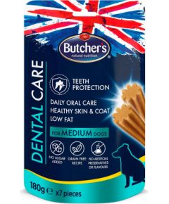 Butcher's Dental Care - dental snack for medium sized dogs - 180g