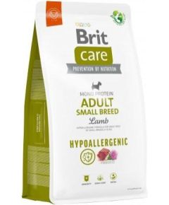 BRIT Care Hypoallergenic Adult Small Breed Lamb&Rice - dry dog food - 3 kg