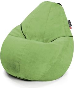 Qubo Comfort 90 Lime VELVET FIT Augstas kvalitātes krēsls Bean Bag