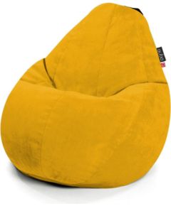 Qubo Comfort 90 Apricot VELVET FIT Augstas kvalitātes krēsls Bean Bag