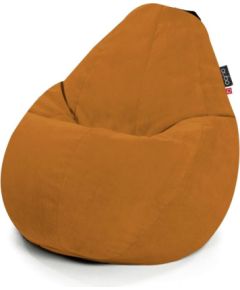 Qubo Comfort 90 Mango VELVET FIT Augstas kvalitātes krēsls Bean Bag