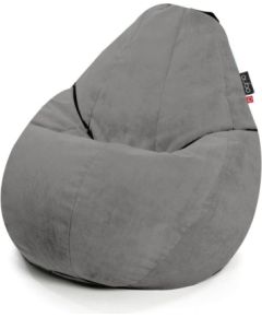 Qubo Comfort 90 Pebble VELVET FIT Augstas kvalitātes krēsls Bean Bag