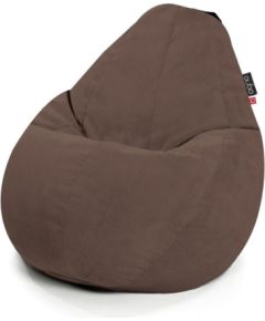 Qubo Comfort 90 Praline VELVET FIT Augstas kvalitātes krēsls Bean Bag