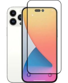 Fusion 5D glass aizsargstikls pilnam ekrānam Apple iPhone 14 Pro melns