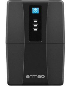 UPS ARMAC HOME LITE LINE-INT 2xSCHUKO HL650F/LEDV2 UPS Nepārtrauktā barošana