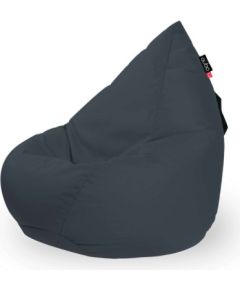 Qubo Splash Drop Graphite Pop Augstas kvalitātes krēsls Bean Bag