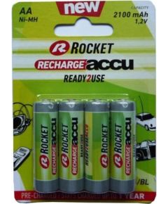 Rocket Precharged HR6 2100MAH ALWAYS READY Blistera iepakojumā 4gb.