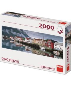 Dino Panoramic Puzzle 2000 pc Fishing Village