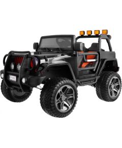 Elektriskā automašīna Monster Jeep 4x4 bērniem, melna