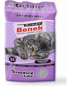 Certech Super Benek Standard Lavender - Cat Litter Clumping 25 l (20 kg)