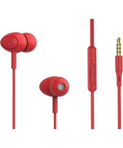 Tellur Basic Gamma wired in-ear headphones red