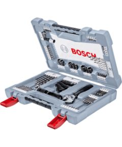 Urbju un skrūvgriežu uzgaļu komplekts Bosch Premium X-Line; 91 gab.