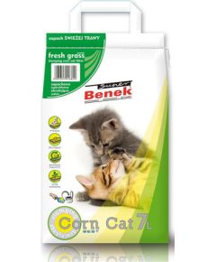 Certech Super Benek Corn Cat Fresh Grass - Corn Cat Litter Clumping 7 l