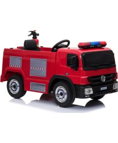 Lean Cars Firefighter Truck Electric Ride On Car - Red