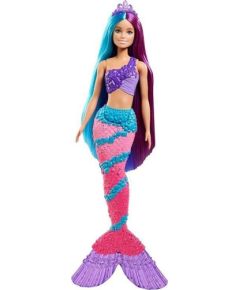 Lalka Barbie Mattel Dreamtopia - Syrenka, długie włosy (GTF37/GTF39)