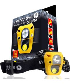 Headlight everActive Cobra HL-250 2xLED SENSOR Lukturi 