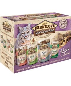 CARNILOVE Cat Wild Origin Fillets - wet cat food - 12x85g