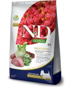 FARMINA N&D Quinoa Dog Digestion Lamb Adult Mini - dry dog food - 2.5 kg