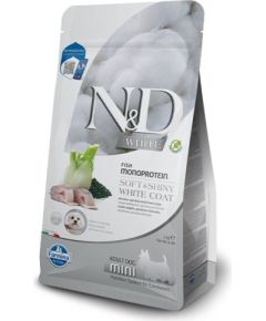 FARMINA N&D Sea Bass, Spirulina and Fennel Adult Mini - dry dog food - 2 kg