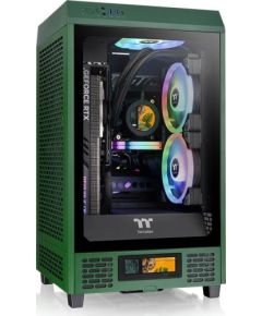 CASE Thermaltake The Tower 200 Racing Green PC Housing