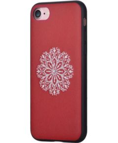 Devia iPhone 7/8 Flower Embroidery Case Apple Red