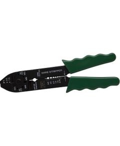 Bahco Crimping pliers 220mm 0,75-6,0mm2 green handles, cut nails M2,6-M5,0