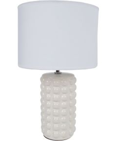 Galda lampa DUNIK H39cm, balts