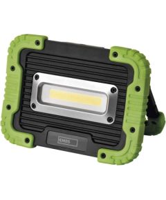 Uzlādējams COB LED darba prožektors, 600 lm, 3000 mAh, powerbank funkcija, IP44, EMOS