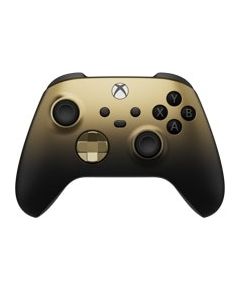 Microsoft Xbox Gold Shadow Special Edition Black, Gold Bluetooth/USB Gamepad Analogue / Digital Android, PC, Xbox Series S, Xbox Series X, iOS