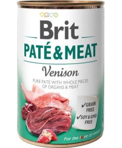 Brit BRIT PATE & MEAT VENISON 400g