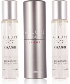 Chanel  Allure Homme Sport Eau Extreme EDT 60 ml (podróżny atomizer + wkłady)