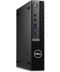 PC DELL OptiPlex Plus 7010 Business Micro CPU Core i5 i5-13500T 1600 MHz RAM 8GB DDR5 SSD 256GB Graphics card Intel UHD Graphics 770 Integrated ENG Windows 11 Pro Included Accessories Dell Pro Wireless Keyboard and Mouse - KM5221W N002O7010MFFPEMEA_VP