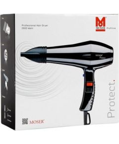 MOSER PROFESSIONAL HAIR DRYER PROTECT 1500W - Matu fēns Matu fēni